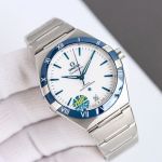 Omega Constellation 41MM 8900/8901 Movement Ceramic Bezel Stainless Steel Strap Watch